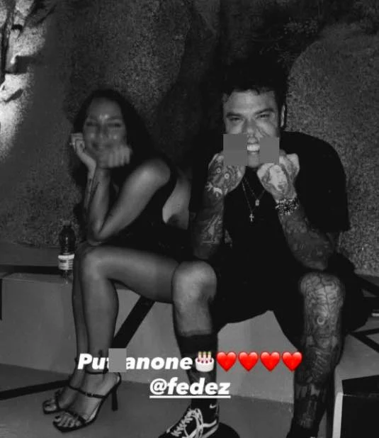 La storia Instagram di Giulia Honegger per Fedez