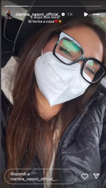 La storia Instagram di Martina Nasoni