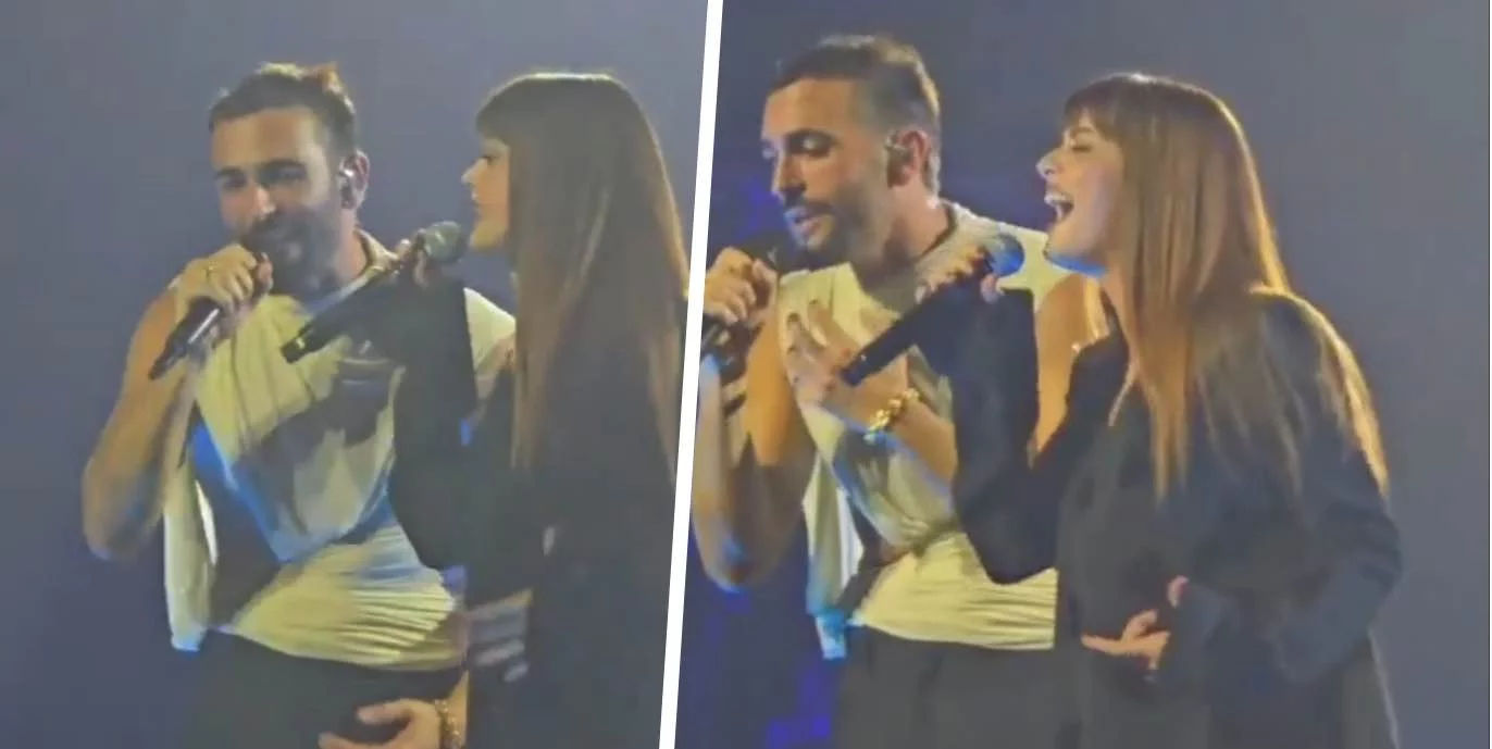 Marco Mengoni e Annalisa cantano a sorpresa “Piazza San Marco” al Forum di Assago