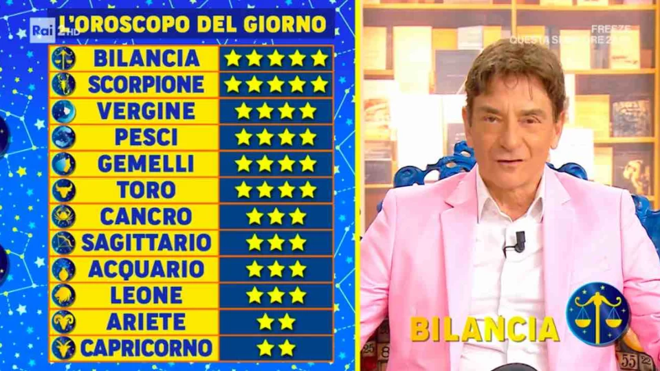 Oroscopo Paolo Fox 21 ottobre 2025 classifica e previsioni segni oggi