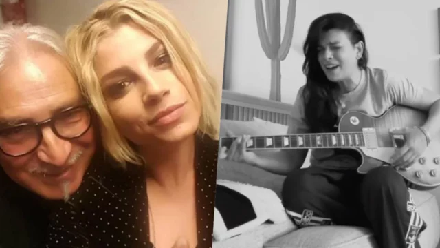 Emma Marrone torna a suonare la chitarra di suo padre