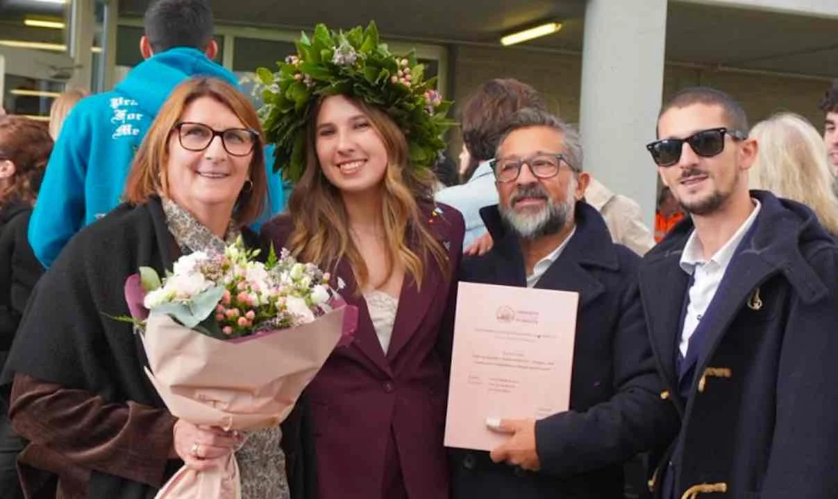 Alice Carere, una laurea con Lode e un orgoglio familiare