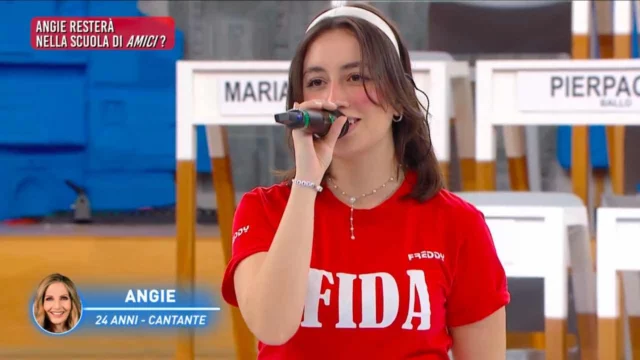 Amici 25, Angie affronta la sfida: com'è andata