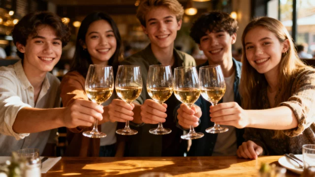 Giovani e vino PH AI