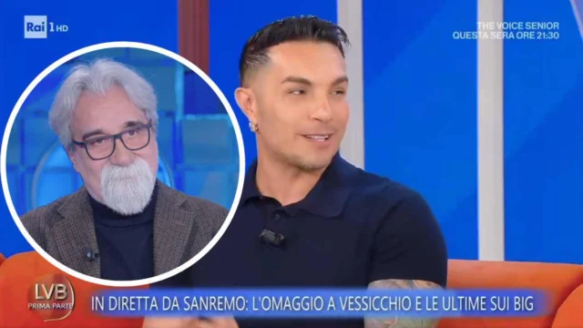Marco Carta svela un retroscena sul maestro Vessicchio ad Amici
