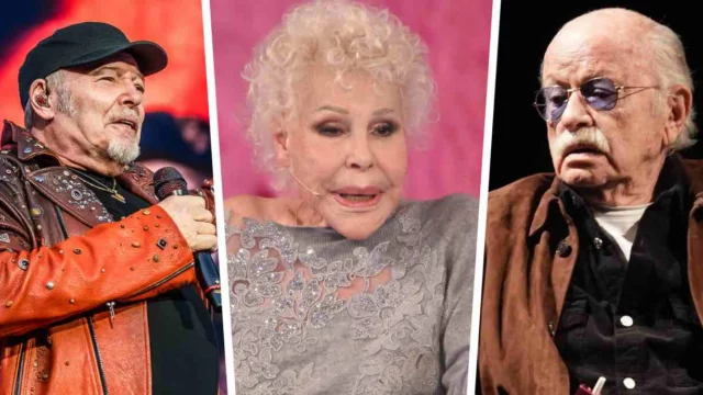 Ornella Vanoni cover Vasco Rossi duetto Gino Paoli -CREDITI FOTO- Ornella Vanoni- Te-Co / IPA Vasco Rossi- Tommaso Norarangelo / LiveMedia / IPA Gino Paoli- Duilio Piaggesi / Fotogramma / IPA