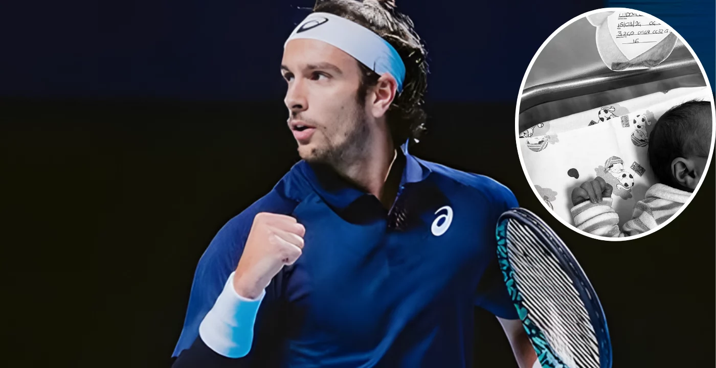 Lorenzo Musetti diventa papà per la seconda volta: è nato il piccolo Leandro