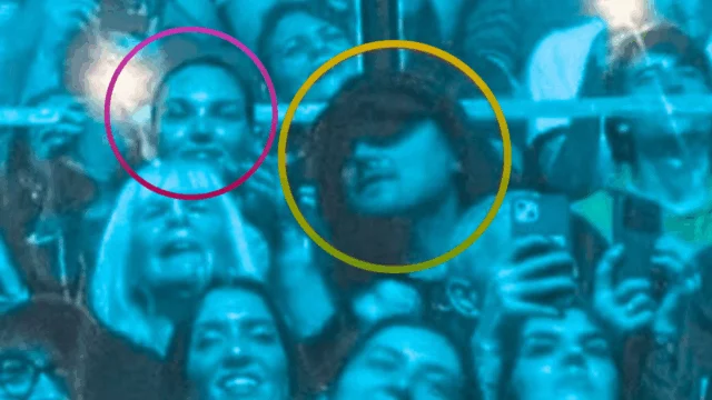 Leonardo DiCaprio e Vittoria Ceretti al concerto dei Radiohead!