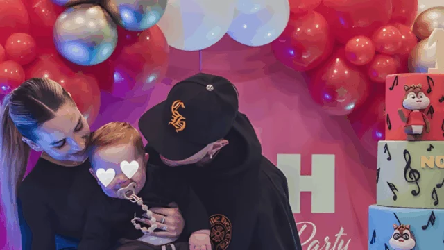 Lazza e Greta Orsingher festeggiano il figlio Noah!