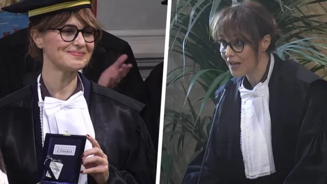 Paola Cortellesi riceve la laurea honoris causa in Giurisprudenza (VIDEO)