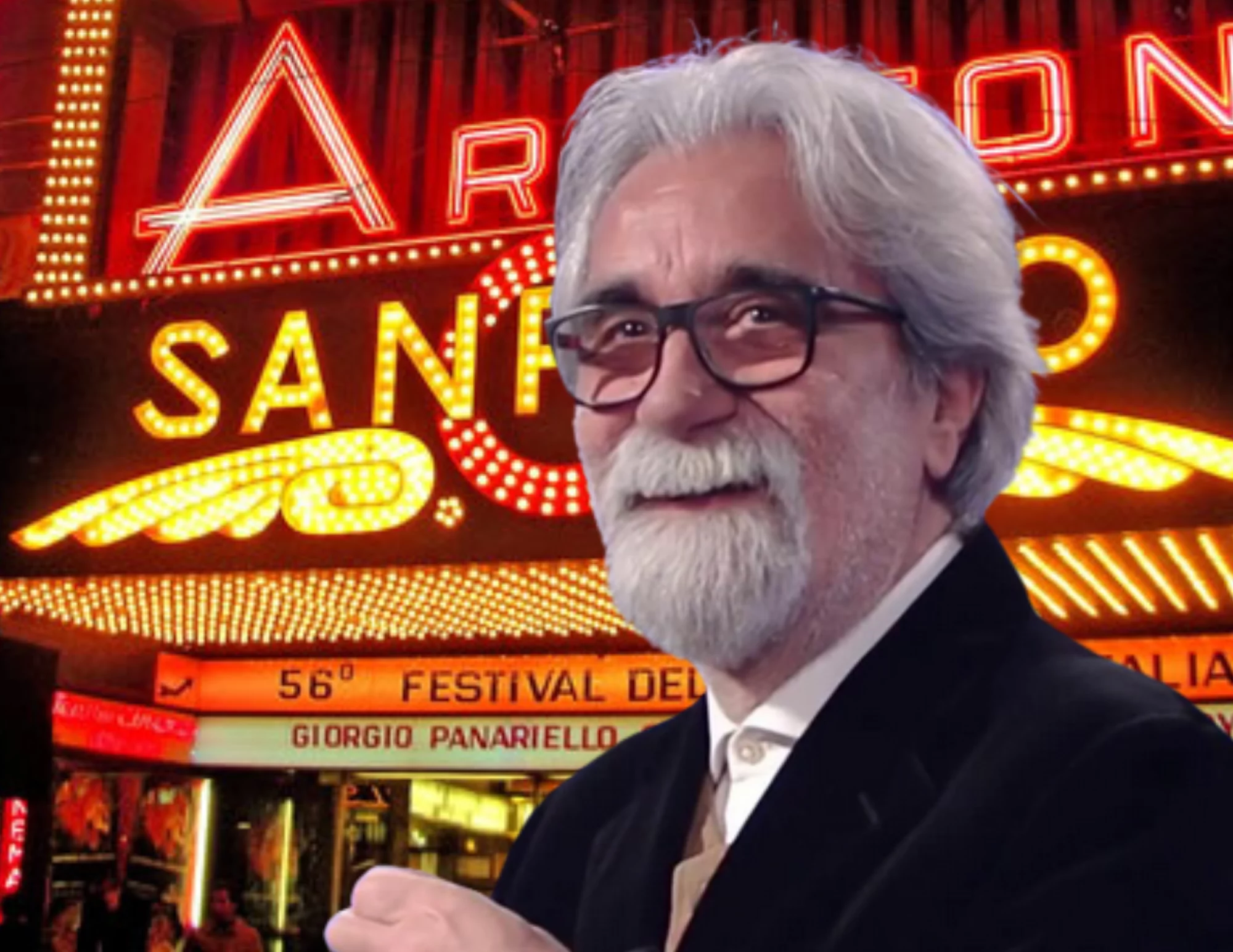 “Intitolate il Teatro Ariston al Maestro Peppe Vessicchio”