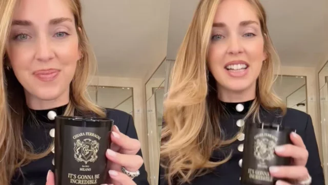 Chiara Ferragni lancia la candela del suo brand, quanto costa