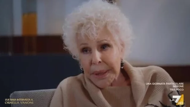 Ornella Vanoni, trasmessa in tv la sua ultima intervista