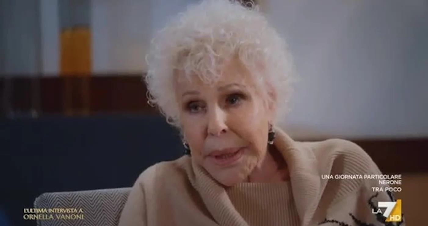 Ornella Vanoni, trasmessa in tv la sua ultima intervista