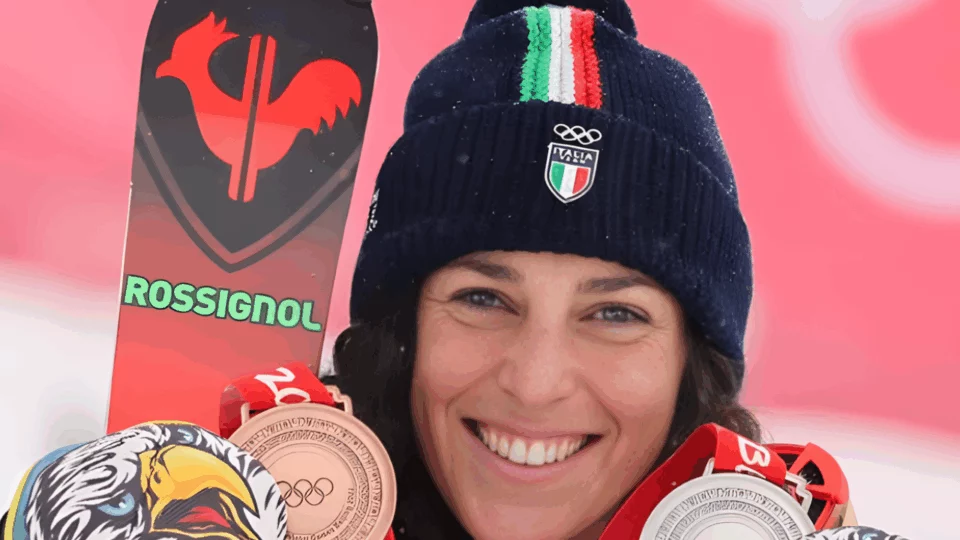 Federica Brignone torna sugli sci dopo il grave infortunio