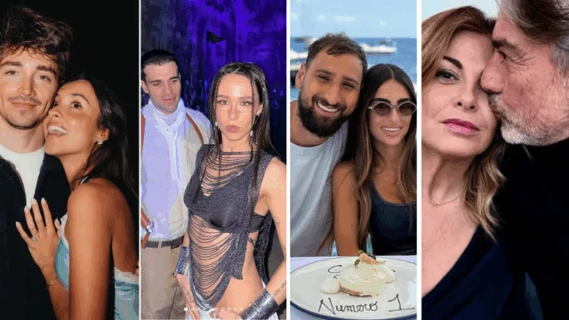 Aurora Ramazzotti Charles Leclerc, passando per Vanessa Incontrada