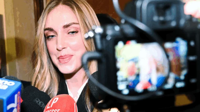 CHIARA FERRAGNI IN TRIBUNALE