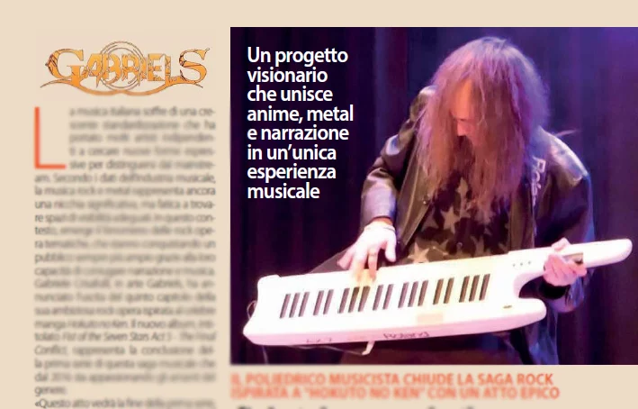 Gabriels: quando il manga diventa musica ed emoziona