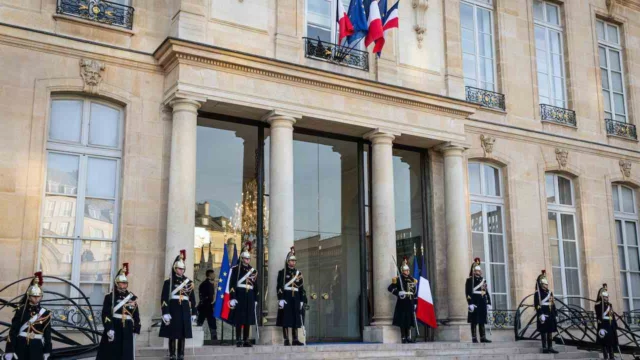 Maggiordomo dell'Eliseo arrestato per furto- bottino da 40mila Euro - CREDITI FOTO- Telmo Pinto / SOPA / SIPA / IPA