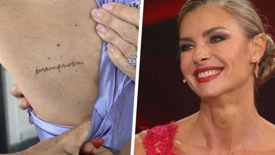 Martina Colombari si fa un tatuaggio dedicato a Ballando con le Stelle (FOTO)