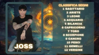 Oroscopo di Joss dall'8 al 14 dicembre 2025 previsioni classifica segni