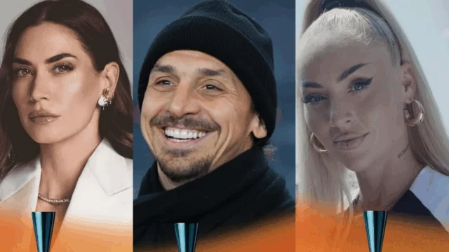 Melissa Satta e Zlatan Ibrahimovic tra i tedofori