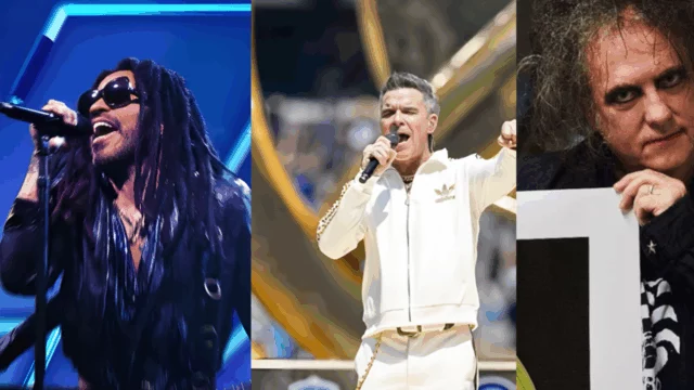 Lenny Kravitz, Robbie Williams e The Cure