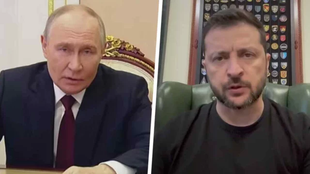 Putin accusa l'Ucraina di un attacco con droni, Zelensky risponde piccato: 