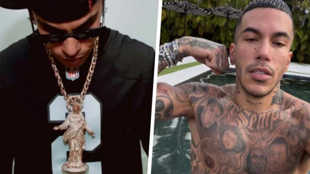 Sfera Ebbasta si regala una collana con la Madonnina del Duomo da 500 mila Euro