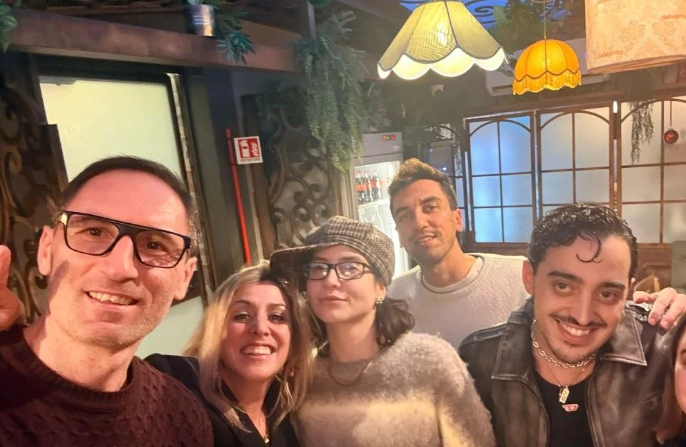 Vincenzo Viscardi a Napoli: pranzo con Barbara Carere