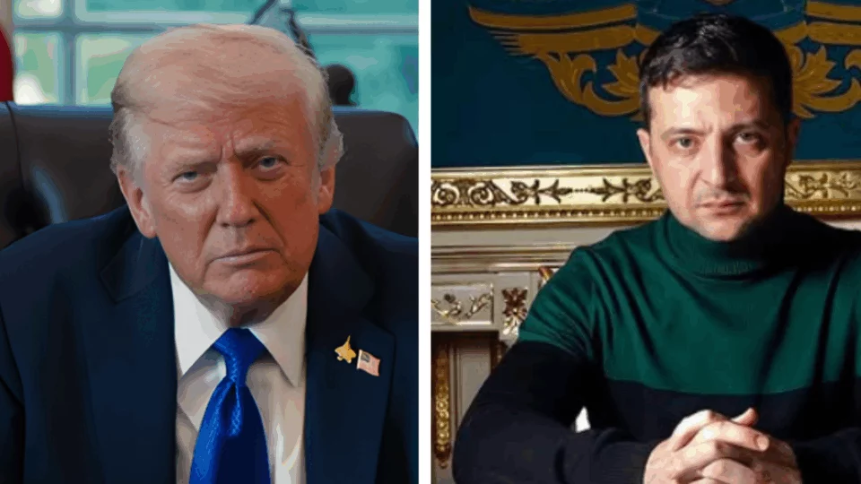 Zelensky e Trump