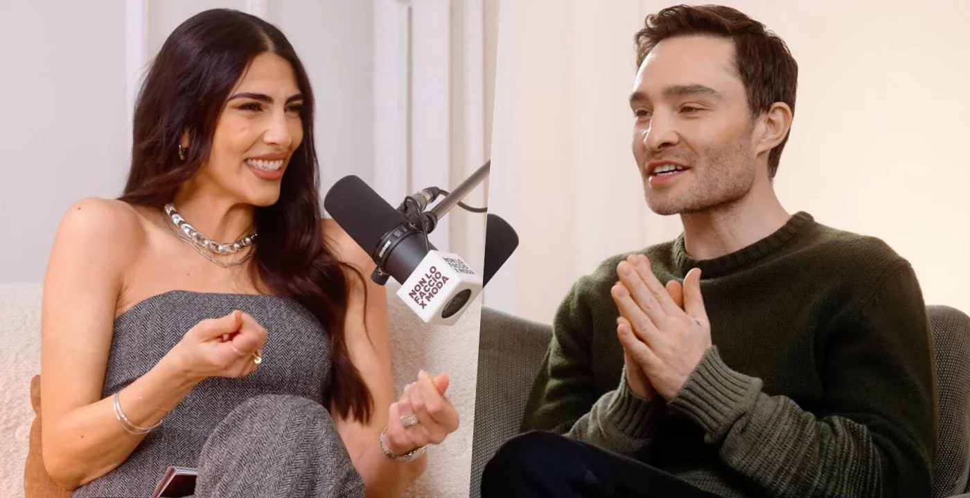 Giulia Salemi ospita Ed Westwick nel suo podcast