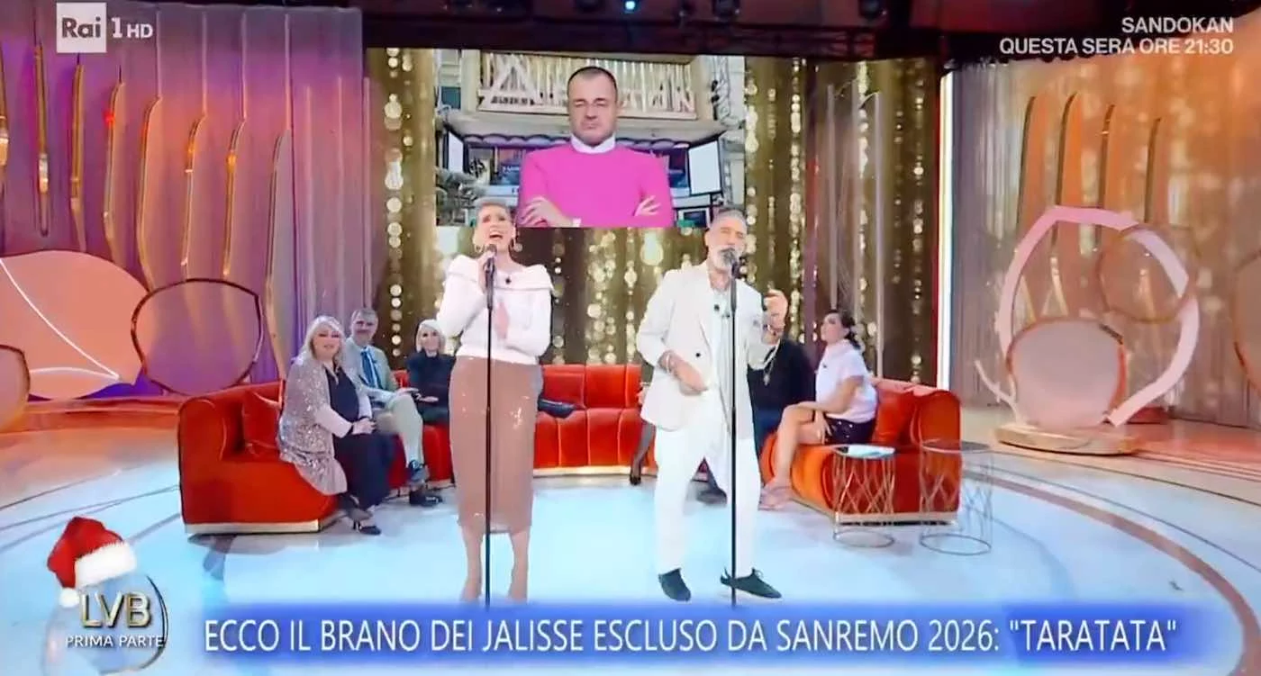 I Jalisse presentano a La Volta Buona la canzone scartata da Sanremo 2026