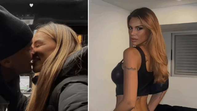 ALESSANDRO BASCIANO CON LA NUOVA FIDANZATA