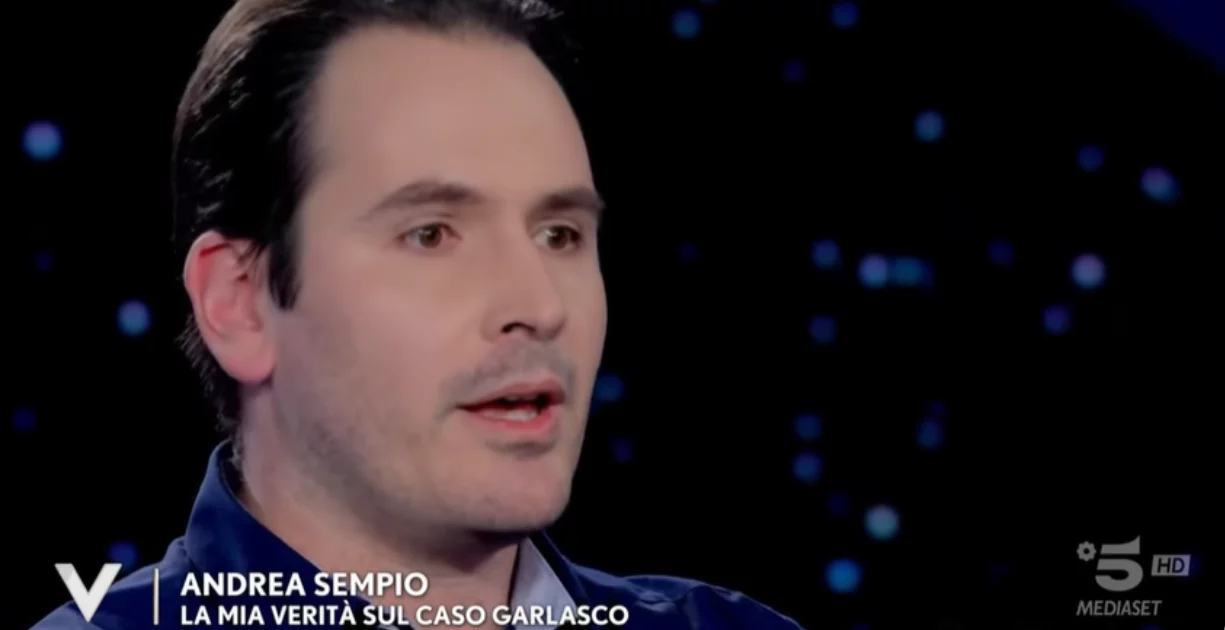 Andrea Sempio a Verissimo: “C’è chi mi vuole colpevole e chi innocente”