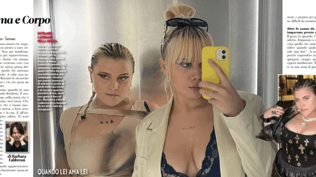 Anima e corpo Donne unite nell'amore quando lei ama lei ph press