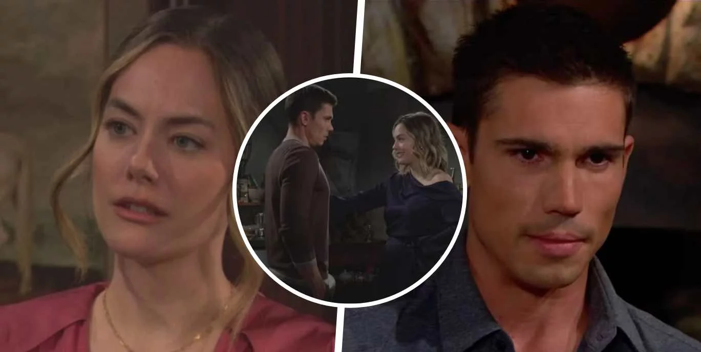 Hope preoccupata per la sua salute trova conforto in Finn: le anticipazioni di Beautiful dal 2 al 7 febbraio