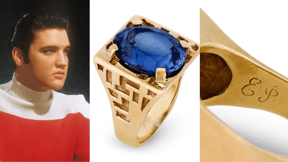 Elvis Presley, anello all'asta