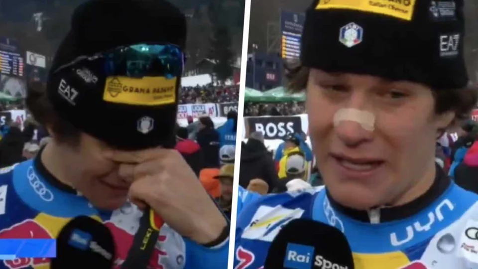 Giovanni Franzoni scoppia in lacrime dopo la vittoria, la dedica speciale all'amico Matteo Franzoso (VIDEO)