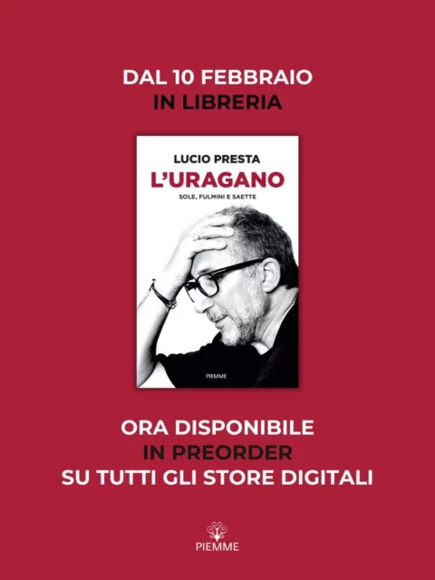 Locandina libro Lucio Presta