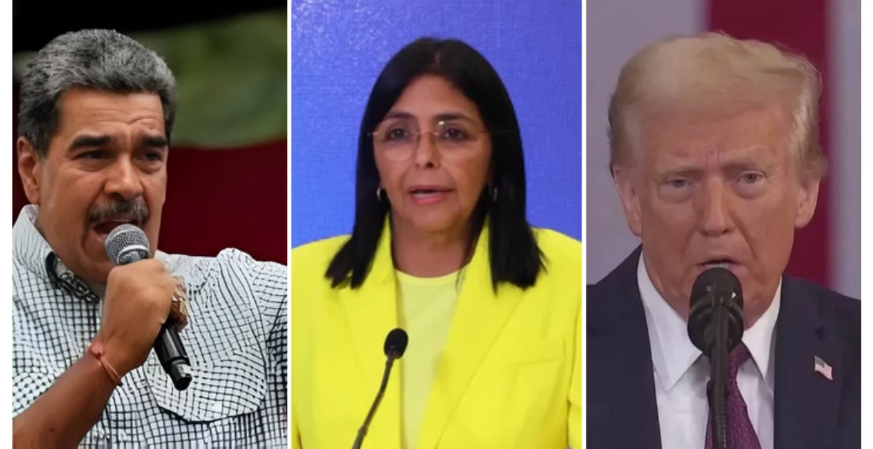 Maduro alla sbarra a New York: Delcy Rodríguez tende la mano a Trump