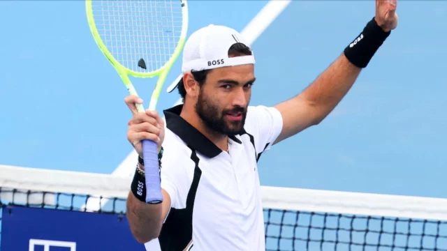 Matteo Berrettini si ritira dagli Australian Open dopo un infortunio, lo sfogo - CREDITI FOTO - Chris Putnam / SOPA / SIPA / IPA