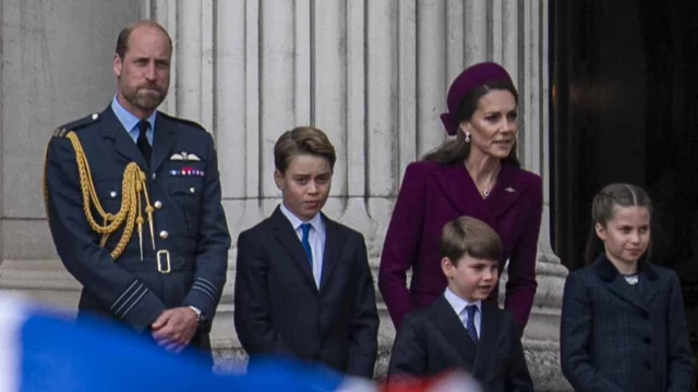 Royal Family- George, Charlotte e Louis avrebbero già i primi incarichi -CREDITI FOTO- Ben Birchall / PA Wire / PA Images / IPA