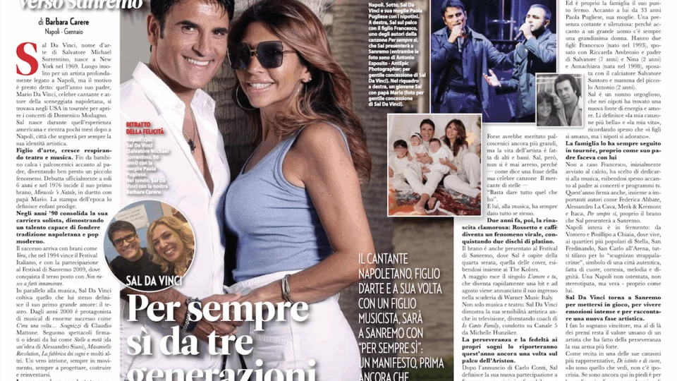 Sal Da Vinci - Sanremo 2026