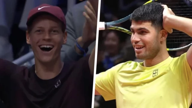 Sinner fa giocare un bambino al suo posto nell'esibizione contro Alcaraz e il risultato è sorprendente