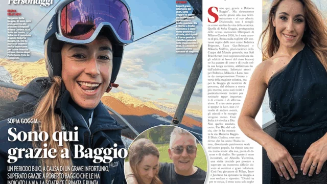 Sofia Goggia - Roberto Baggio - Olimpiadi Milano - Cortina