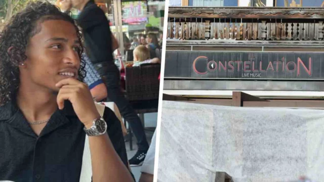 Tahirys Dos Santos ha salvato la fidanzata dall'incendio in Svizzera -CREDITI FOTO- Tahirys Dos Santos- Instagram Le Constellation- LP / Oliver Arandel / Le Parisien / IPA