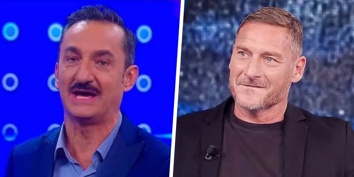 Nicola Savino fa il colpaccio a Tali e Quali! Francesco Totti quarto giurato della seconda puntata