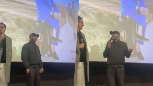 Checco Zalone si presenta a sorpresa in un cinema di Bari