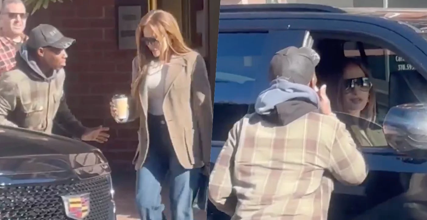 jennifer lopez paparazzata mentre regala soldi ad un senzatetto da Novella2000.it jennifer lopez paparazzata mentre regala soldi ad un senzatetto